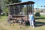 Old jail wagon