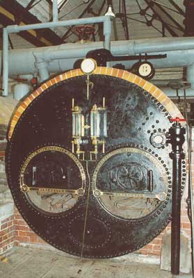 Boiler front