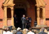 HRH Duke of Gloucester addressing the guests