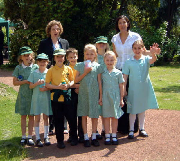 Children from Linby cum Papplewick School