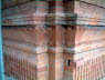 Some of these terracotta bricks have been replaced, can you tell the difference!