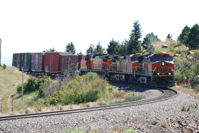 BNSF freight