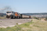 Coal train south of Castle Rock