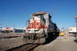 Diesel loco at Alamosa